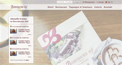 Desktop Screenshot of bierenbacher-hof.de
